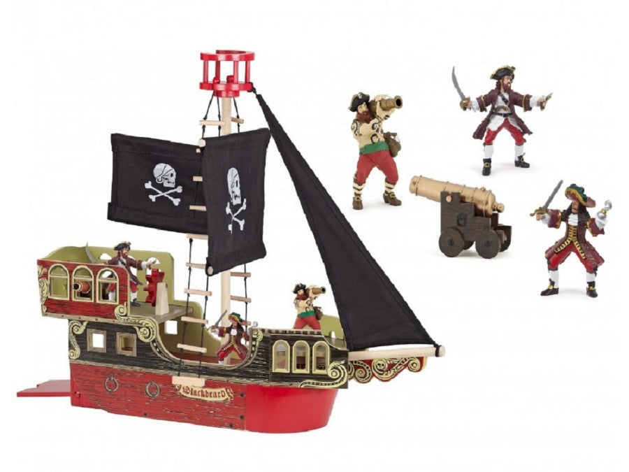 Papo Piratenschip met piraten | Yestoys