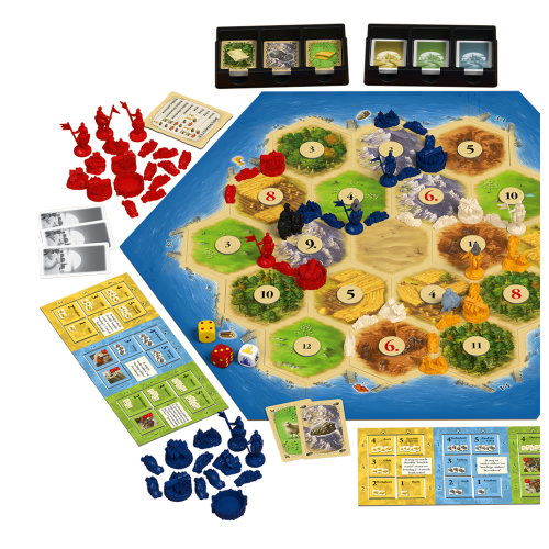 Seminarie huis De Alpen 999 Games Catan Uitbreiding Steden en Ridders - Bordspel | Yestoys