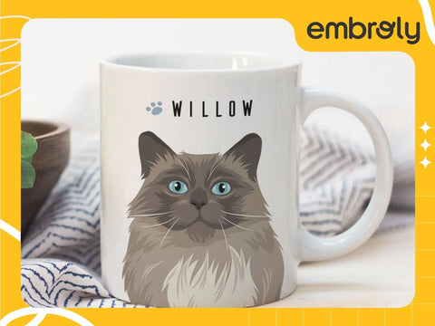 A lovely cat mug