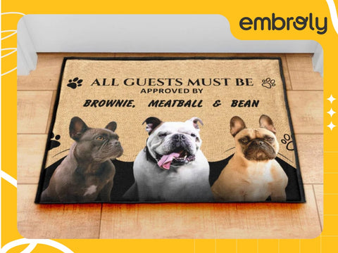 All guest must be… door mat, perfect for hard to buy Moms