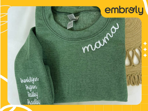 Custom Momma Sweatshirt: when is Mother's Day?