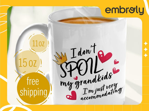 Grandma Spoiling Grandkids Mug