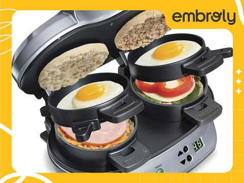 Hamilton Beach Dual Breakfast Sandwich Maker-father gift ideas