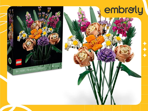 Lego Icons Flower Bouquet Mother's Day gifts ideas for wife