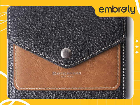 Small Leather Wallet, ideal for gifts for mom for Mother's Day.