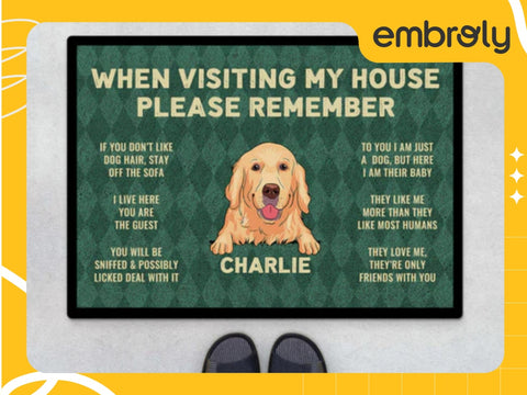 The interesting pet door mat, ideal for hard to buy Moms