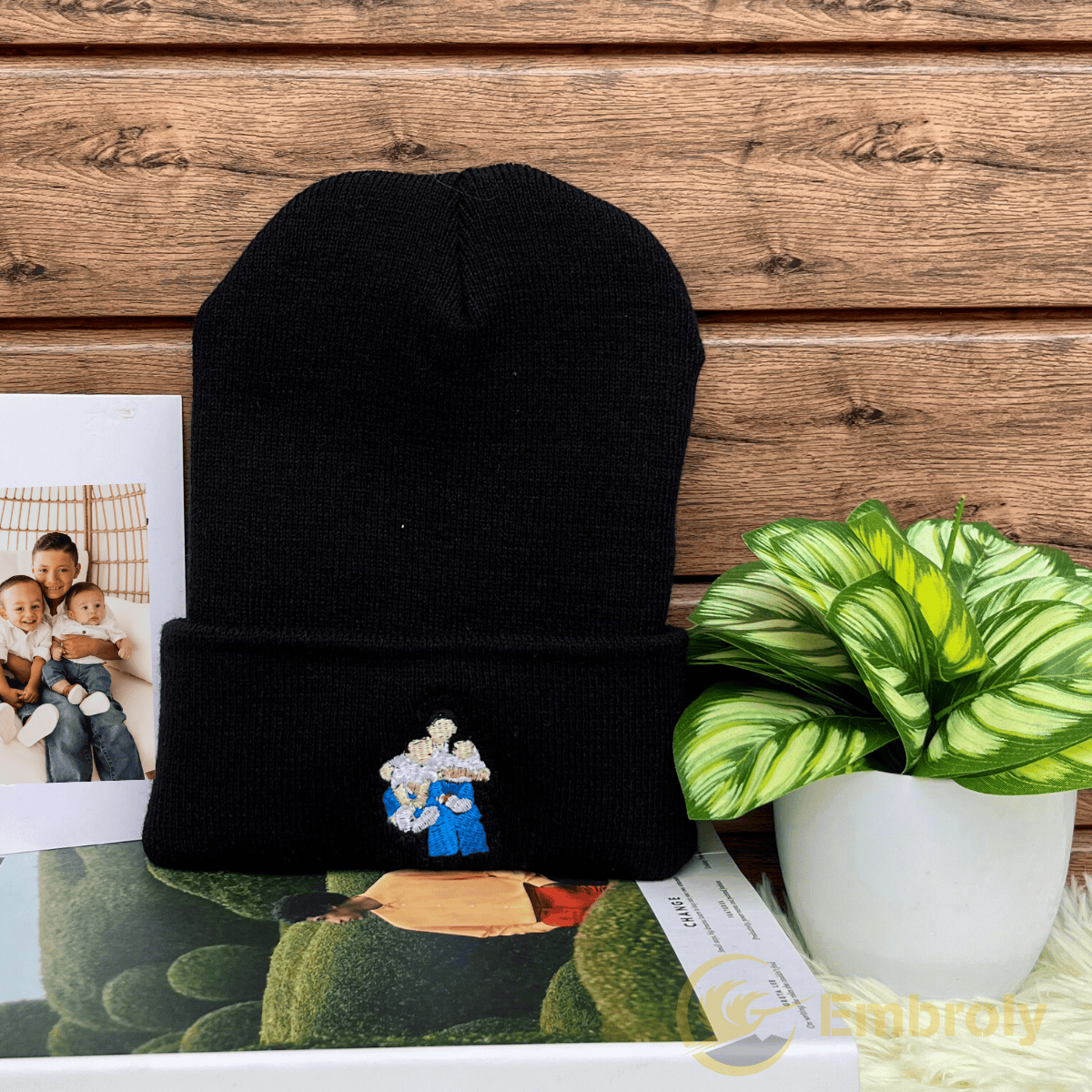 Design Your Own Beanie Hat - Photo Gifts - Custom Photo Prints - Handmade Sustainably 