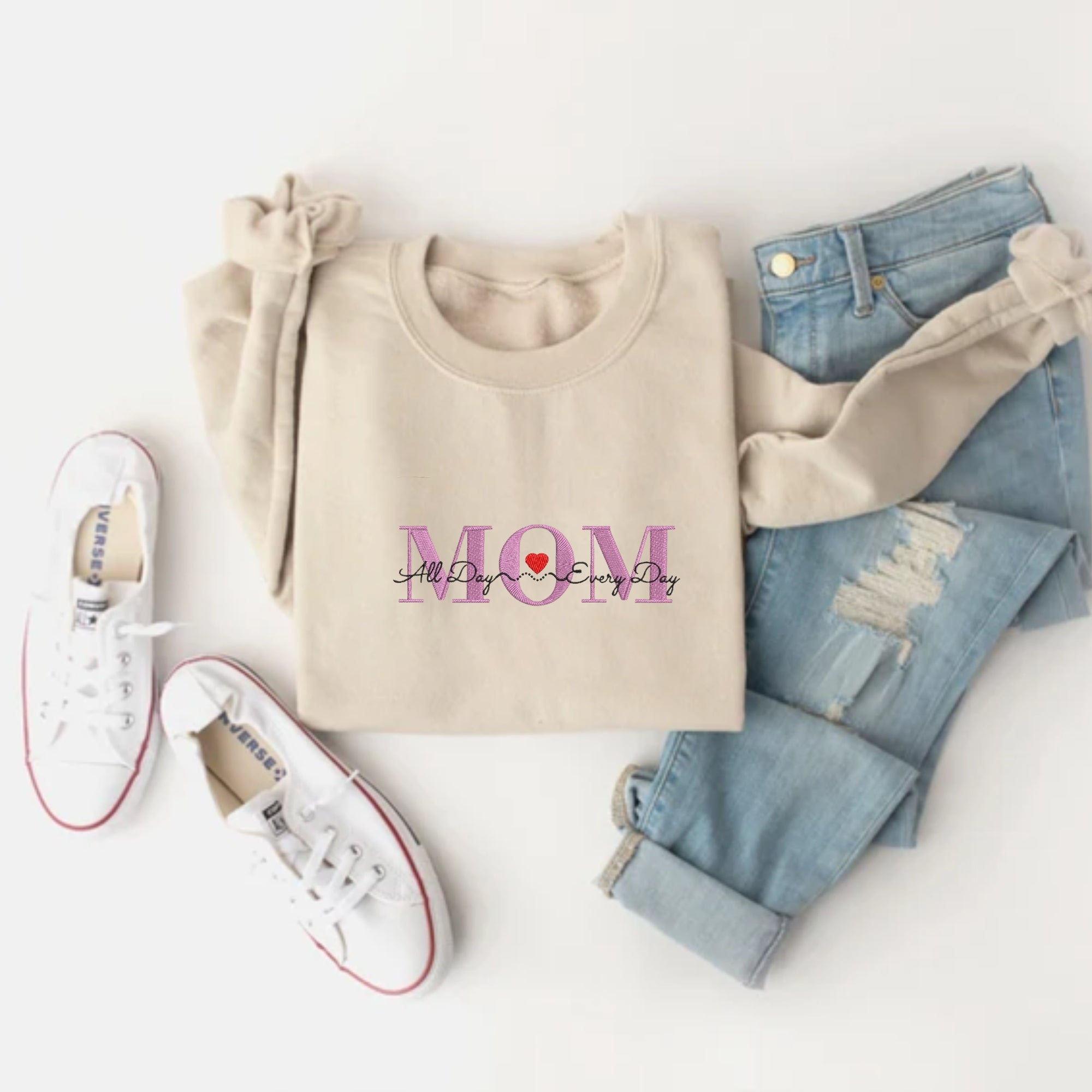 Baby/Toddler Girl Personalized Embroidered Sweatshirt