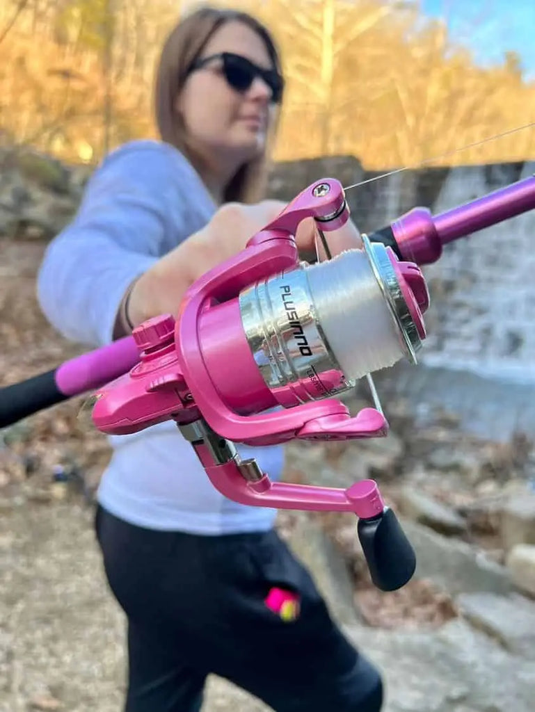 Fishing Rod Pink Women, Pink Girl Fishing Rod, Eva Fishing Tackle