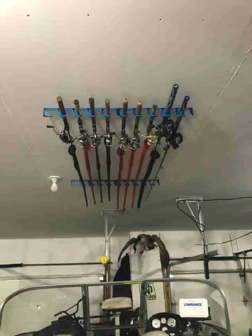 ceiling mount rod racks