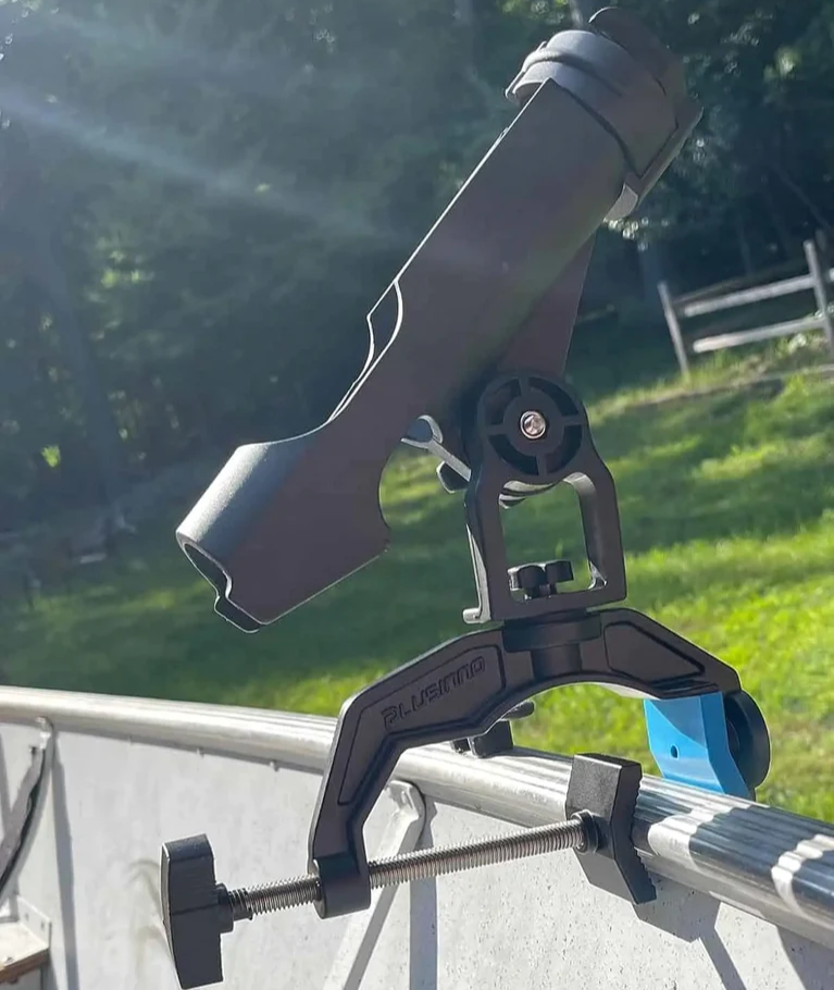 Rod holder for boat