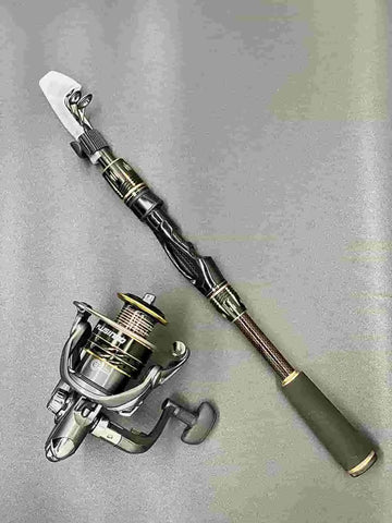 telescopic fishing rod