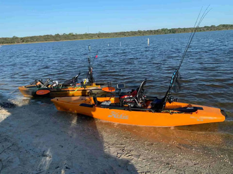 Kayak fishing