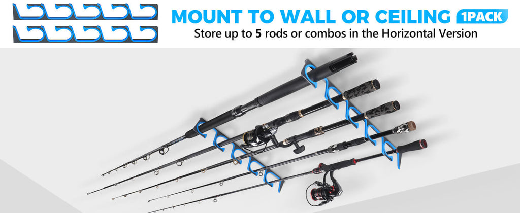 Fishing Rod holder for Wall and Ceiling