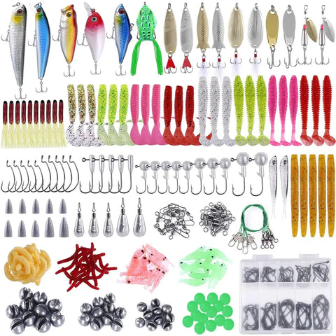 302 fishing lures kit