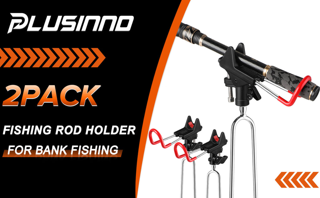 Plusinno Fishing Rod Rack for Bank