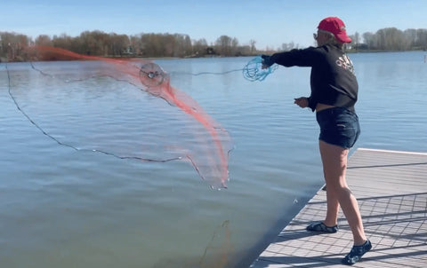 cast net throwing