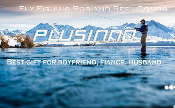 PLUSINNO Fly Fishing Rod and Reel Combo Starter Kit