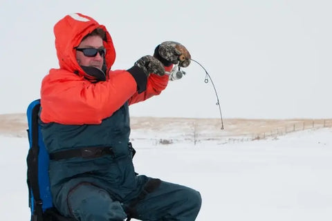 winter ice fishing