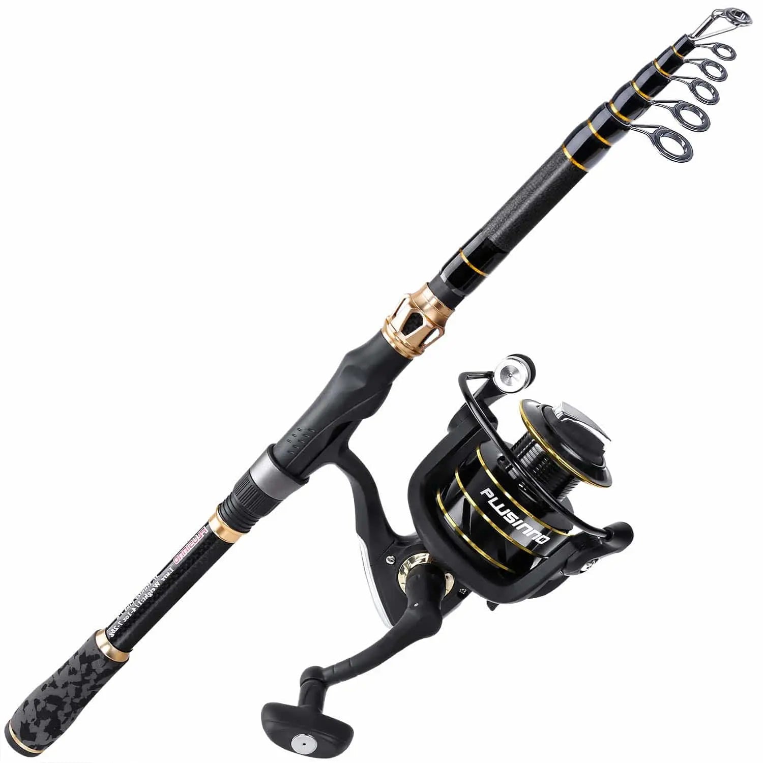 PLUSINNO Eagle Hunting V Spinning Telescopic Fishing Rods and Reel Com –  Plusinno