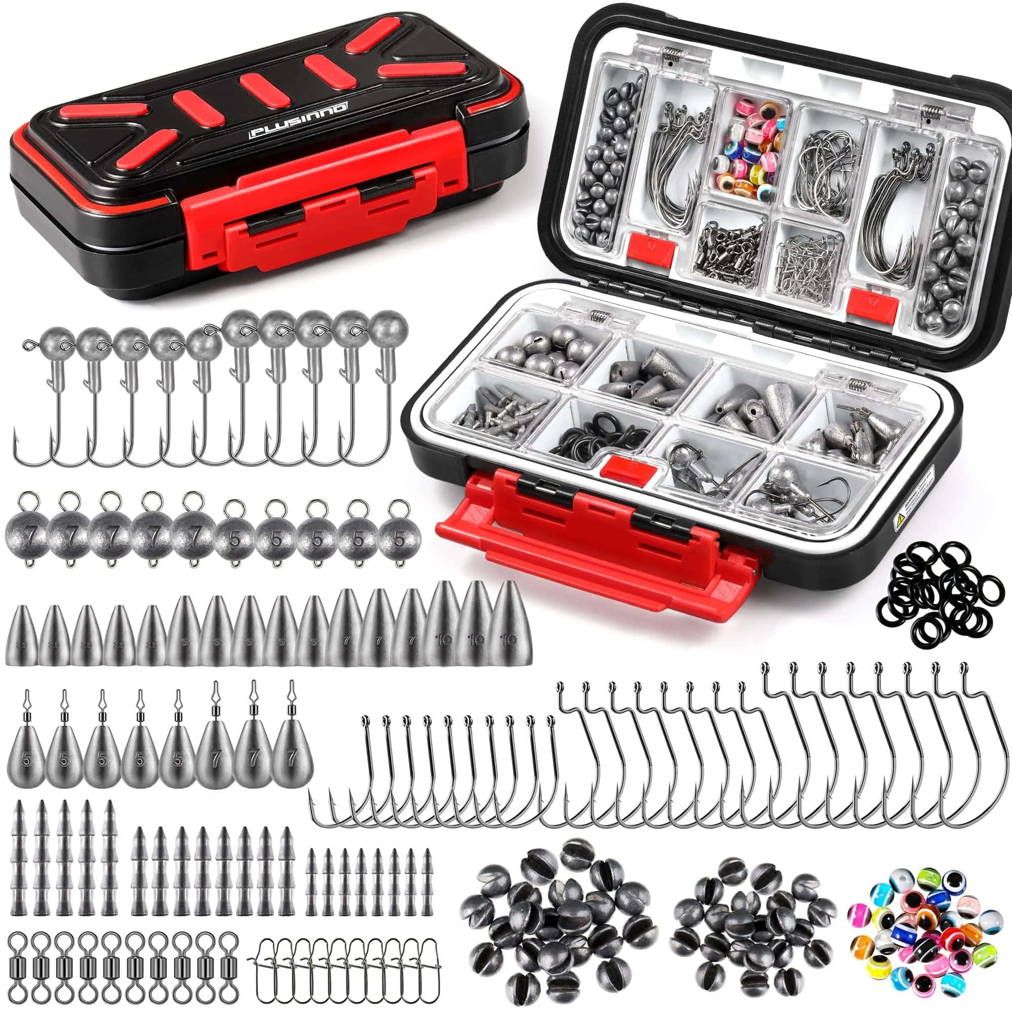 Cheap Beishu New 263pcs Fishing Accessories Set with Tackle Box