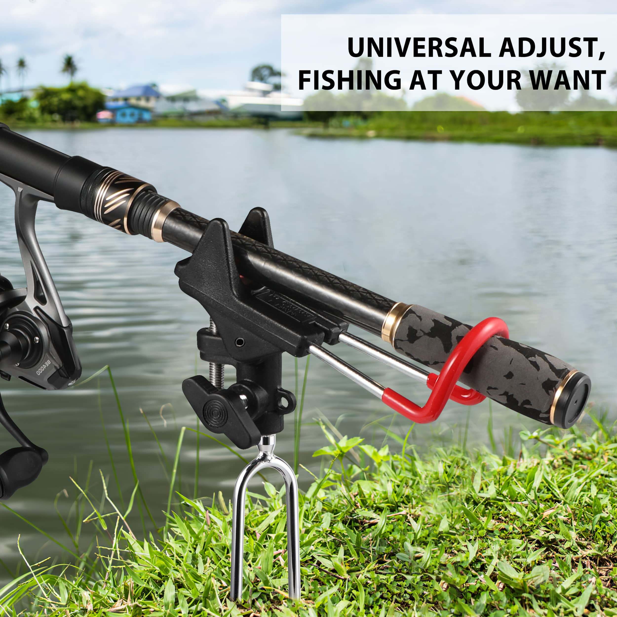  iMunir Adjustable Vehicle Fishing Rod Rack,Fishing