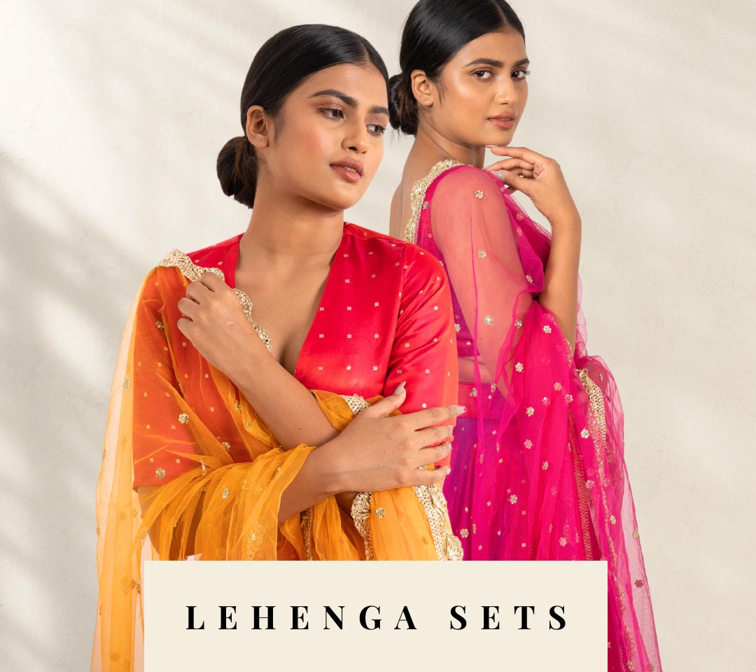 Black Lehenga Sari Set | Seema Thukral – KYNAH