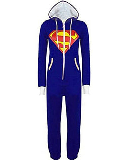 Unisex Superman Batman Onesies Playsuit Jumpsuit Romper costume