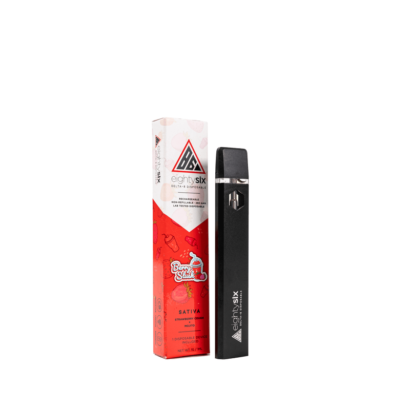 Eighty Six Brand Delta 8 Disposable Vape Berry Slush