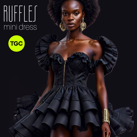 ruffles dress