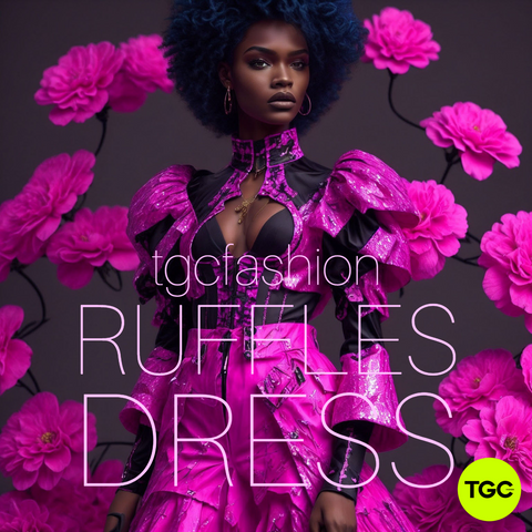 ruffles dress