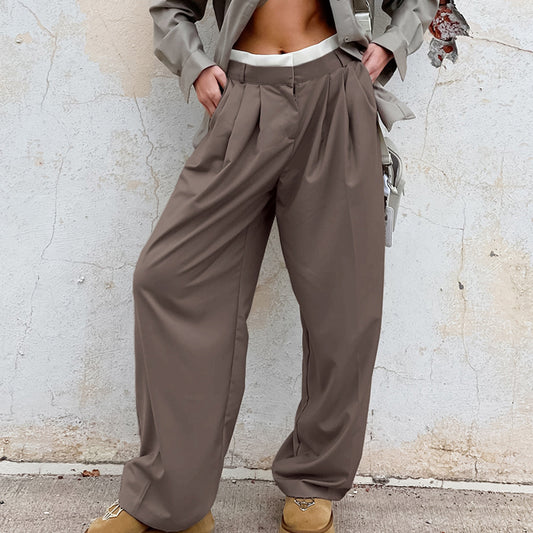 Y2K Aesthetic Outfits  Ultra Wide Leg Pants – TGC FASHION