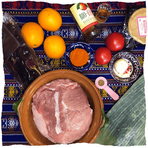 Ingredients Tacos de Cochinita Pibil picture