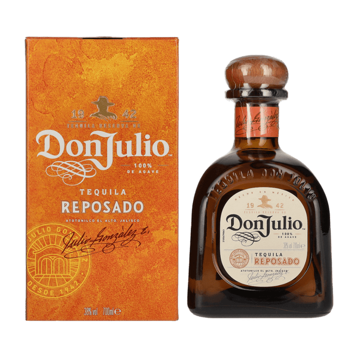 Don Julio Reposado 100% Agave Tequila 38% Vol. Alc. 0,7l in Gift Box ...