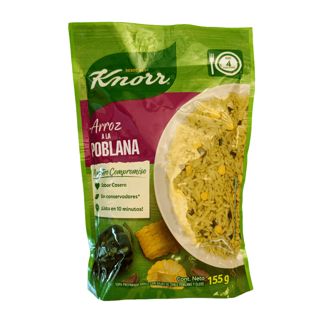 Arroz a la Poblana / Knorr 155g – MexicoMiAmor