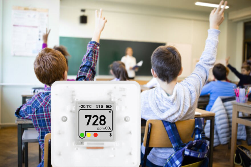 Air quality monitor in schools