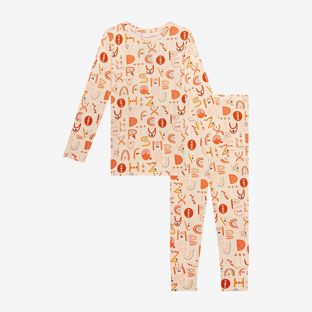 Alphabet Medley Long Sleeve Pajama – Little Barn Baby