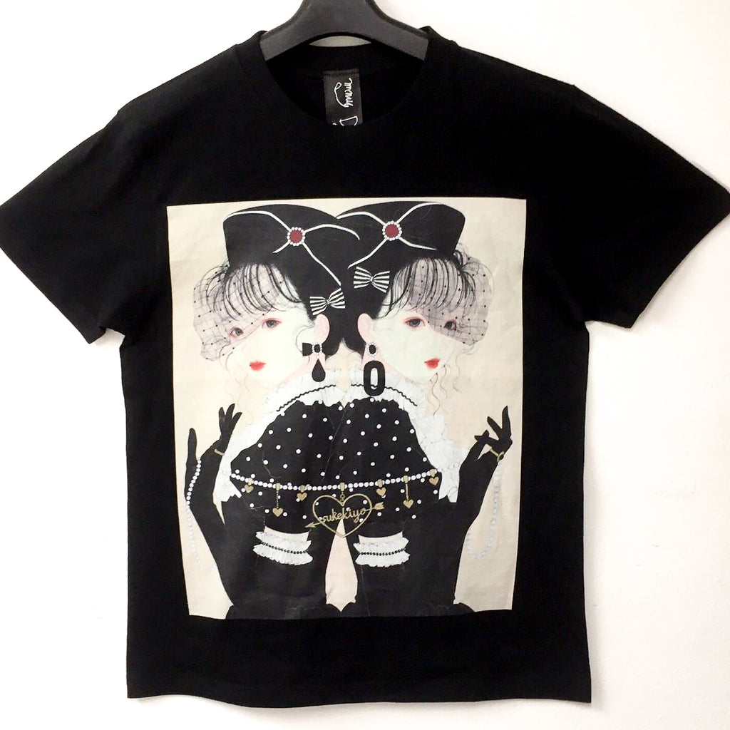 Ｐｒｅｍｉｕｍ Ｌｉｎｅ sukekiyo DUMMY KISSES ロングTシャツ