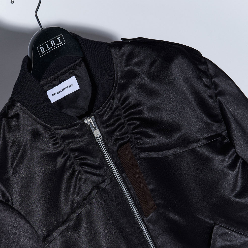 2022AW collection MA-1 Blouson BLACK | GALAXY BROAD SHOP