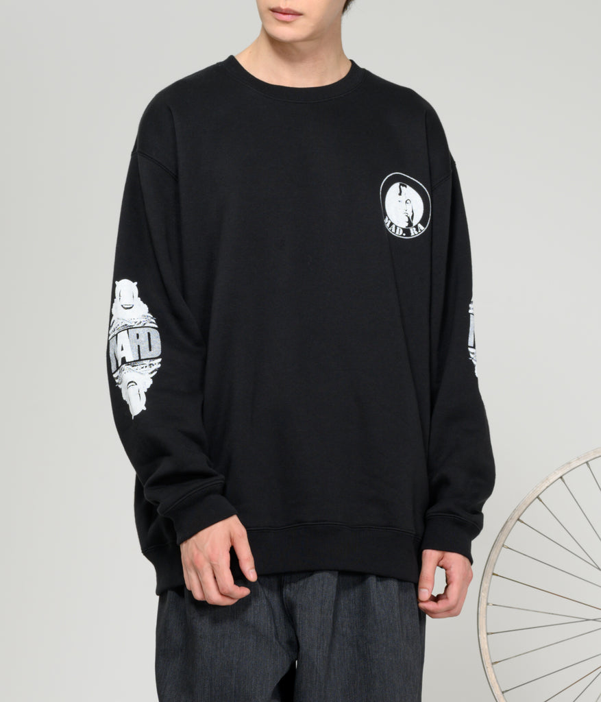 マダラニンゲン　Howl rabbit+logo embr sweat