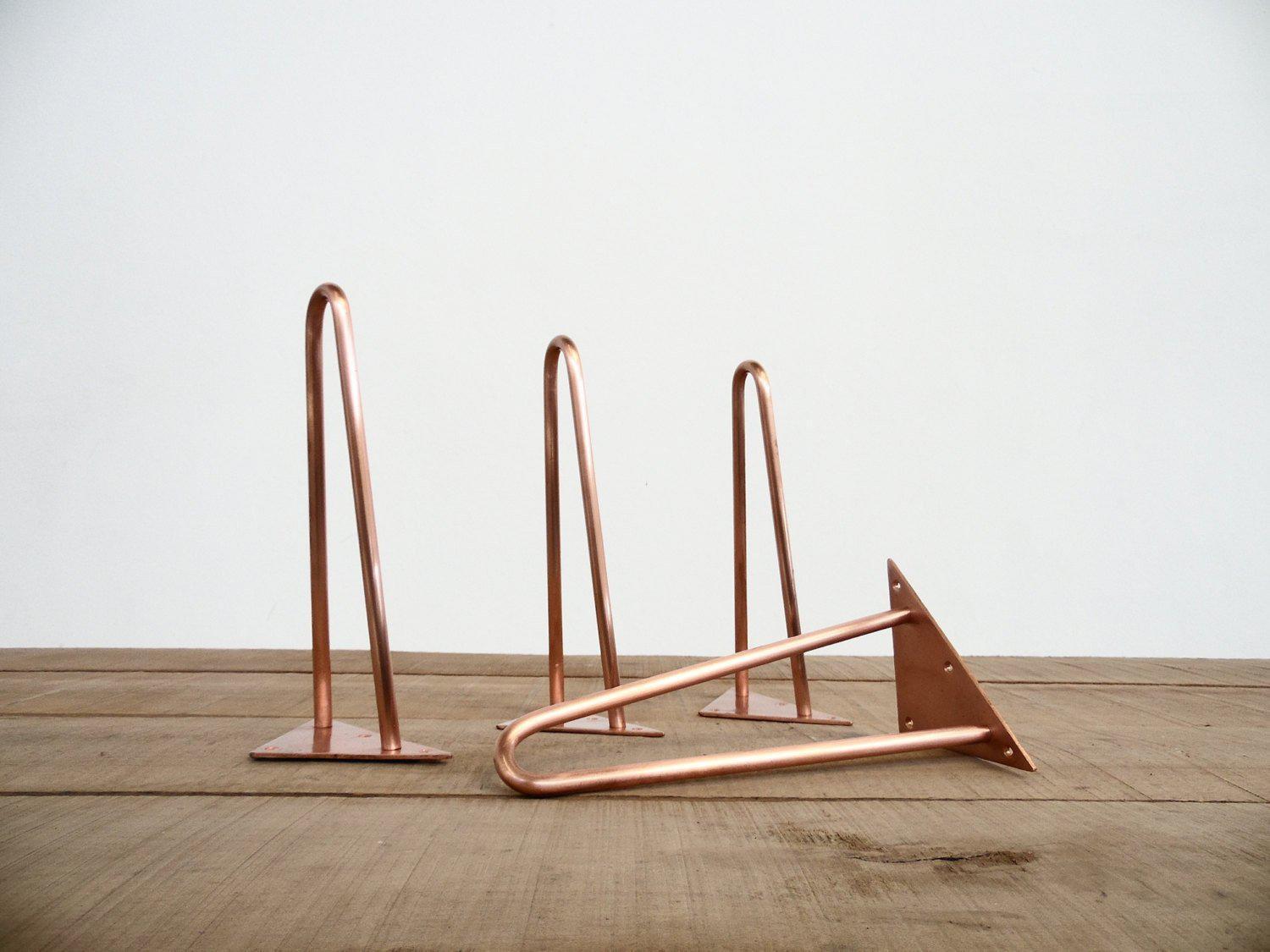 copper hairpin legs