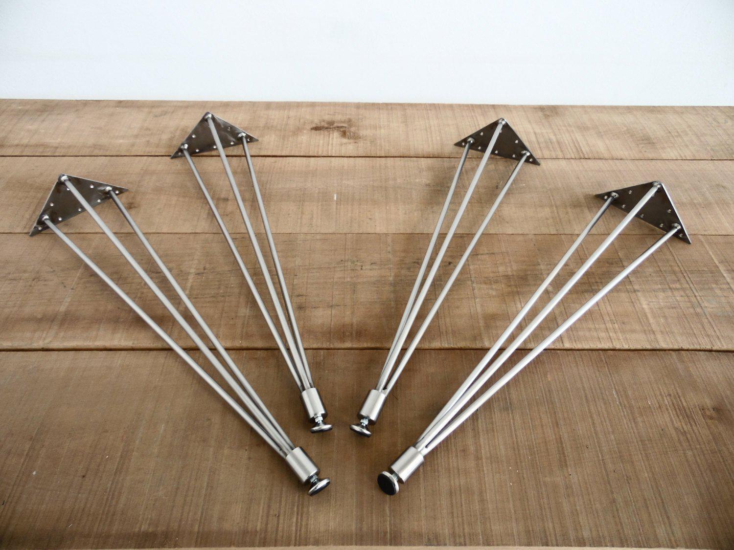 Pin Table Legs For Mid-Century Designs 