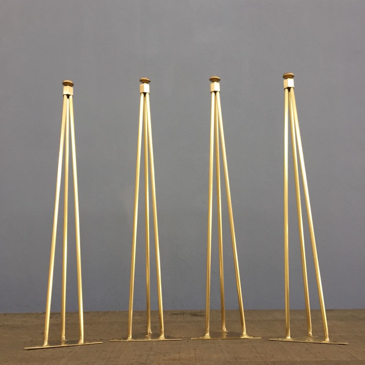 brass pin legs