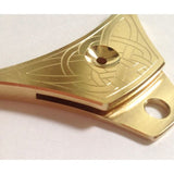 Decorated Logan Supreme Brass Whistle