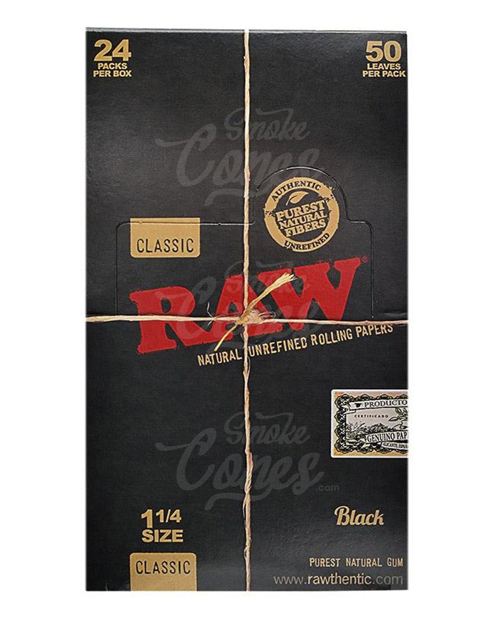 109mm RAW King Size Slim Classic Rolling Papers