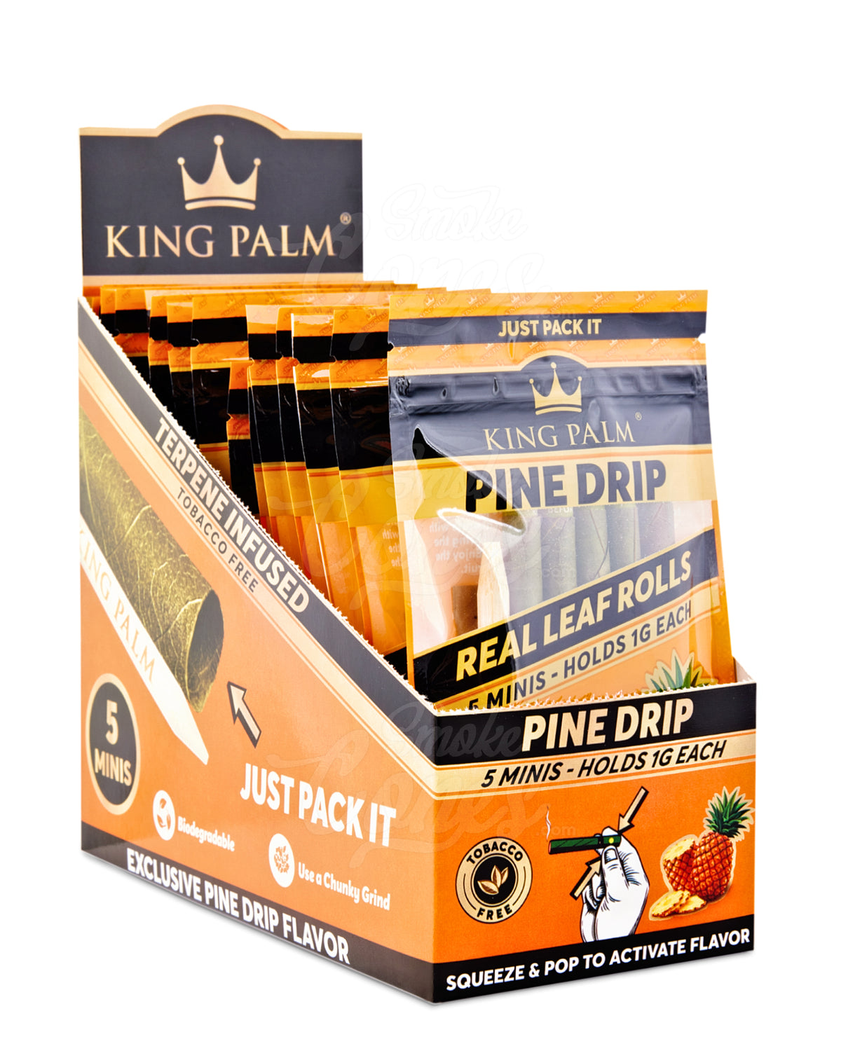 Blunts Aromatisés KING PALM - 2 X SLIM - WEEDSEEDSLUXE