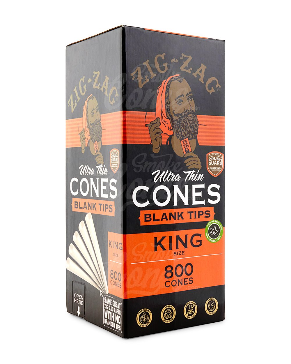 Zig Zag Unbleached Cones King Size - BC Smoke Shop