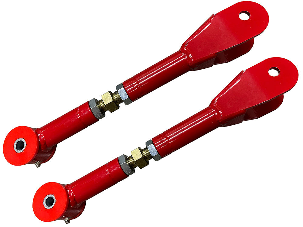 5th Gen Camaro Rear Trailing Arms 2010-2015 (Adjustable) Red
