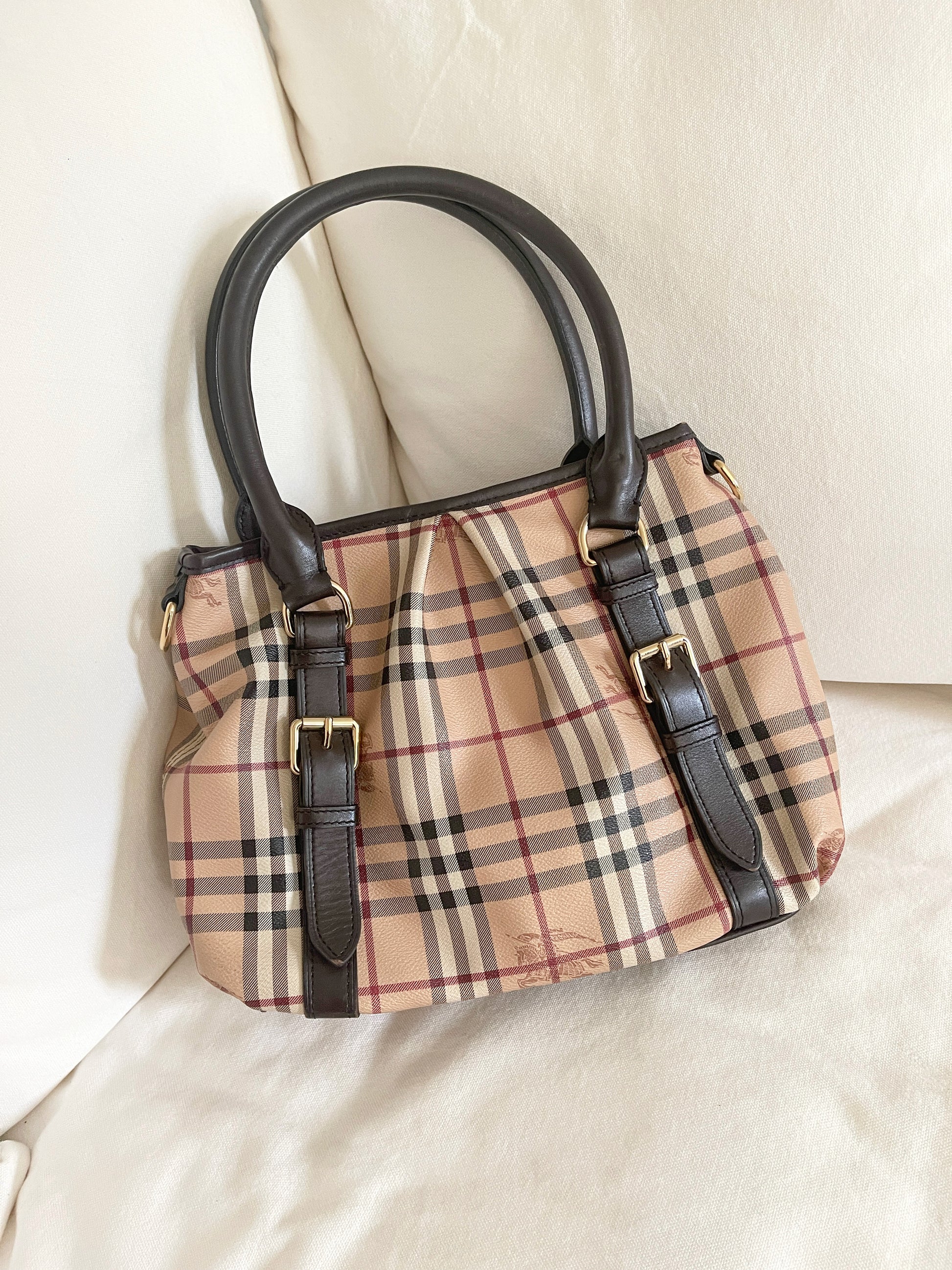 BURBERRY Haymarket Northfield Tote – Le Plaisir Archive