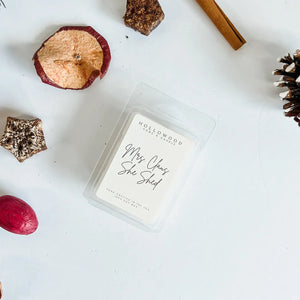 MRS. CLAUS, SHE SHED | HOLIDAY | WAX MELT - The Sweet Starling Co